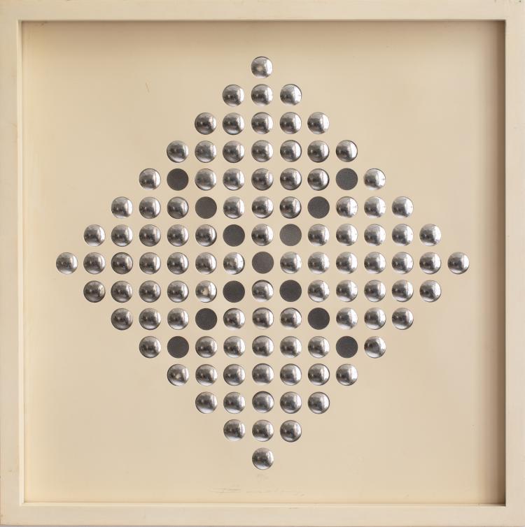 Bild 10 zu Objekt, 2 x 'Rauten', 1970, 1 x 'Serielle Spiegelung',1970, Victor Bonato, K-16B 473