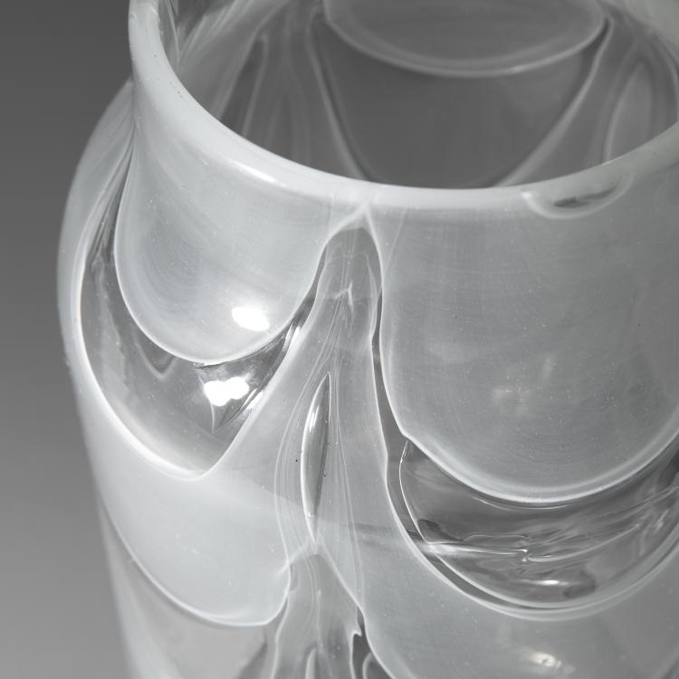 Bild 2 zu Objekt, Vase 'Graffito diafano bianco', Ercole Barovier, Barovier & Toso, K-16A 179