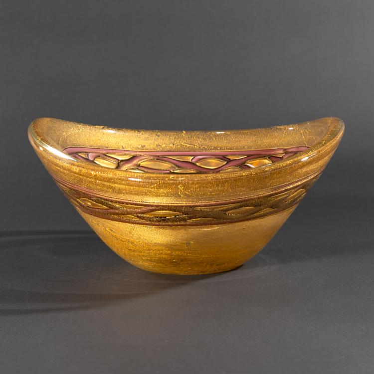 Bild 1 zu Objekt, Schale 'Pezzo unico di prova', Ercole Barovier, Barovier & Toso, Murano, K-16A 178