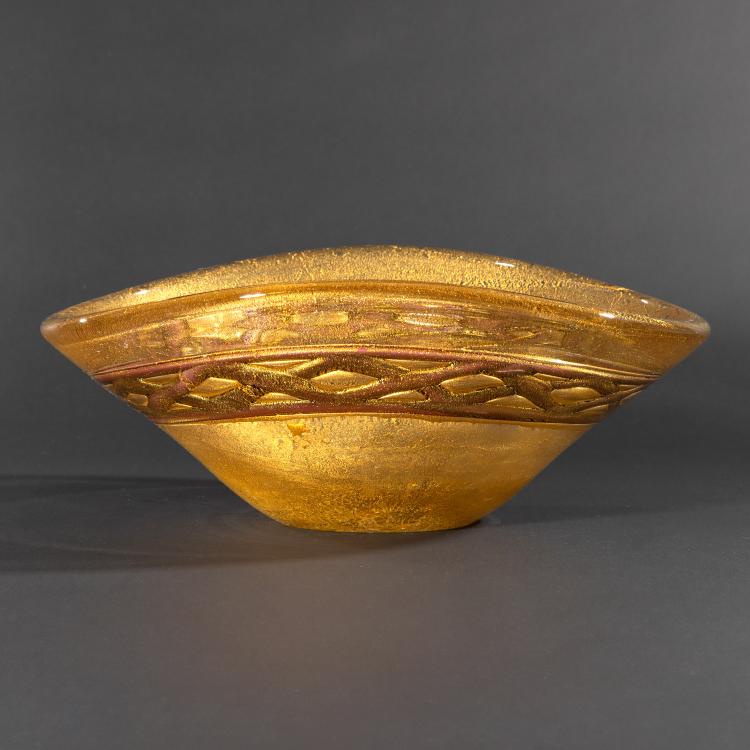 Bild 2 zu Objekt, Schale 'Pezzo unico di prova', Ercole Barovier, Barovier & Toso, Murano, K-16A 178