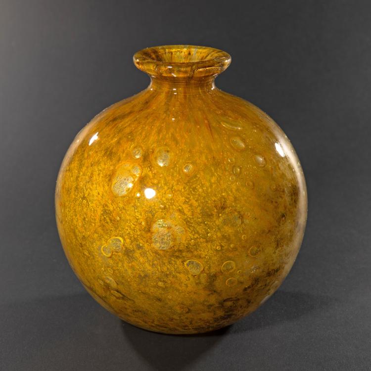 Hauptbild zu Objekt, Kugelvase 'Aborigeno', Ercole Barovier, Barovier & Toso, Murano, K-16A 177