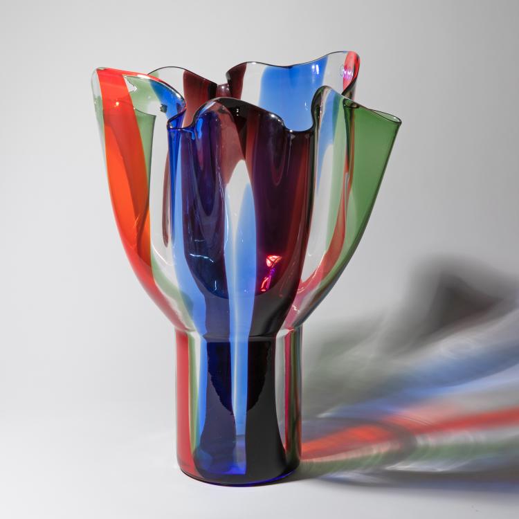 Hauptbild zu Objekt, Gro&szlig;e Vase 'Kukinto', Timo Sarpaneva, Venini, Murano, K-16A 172