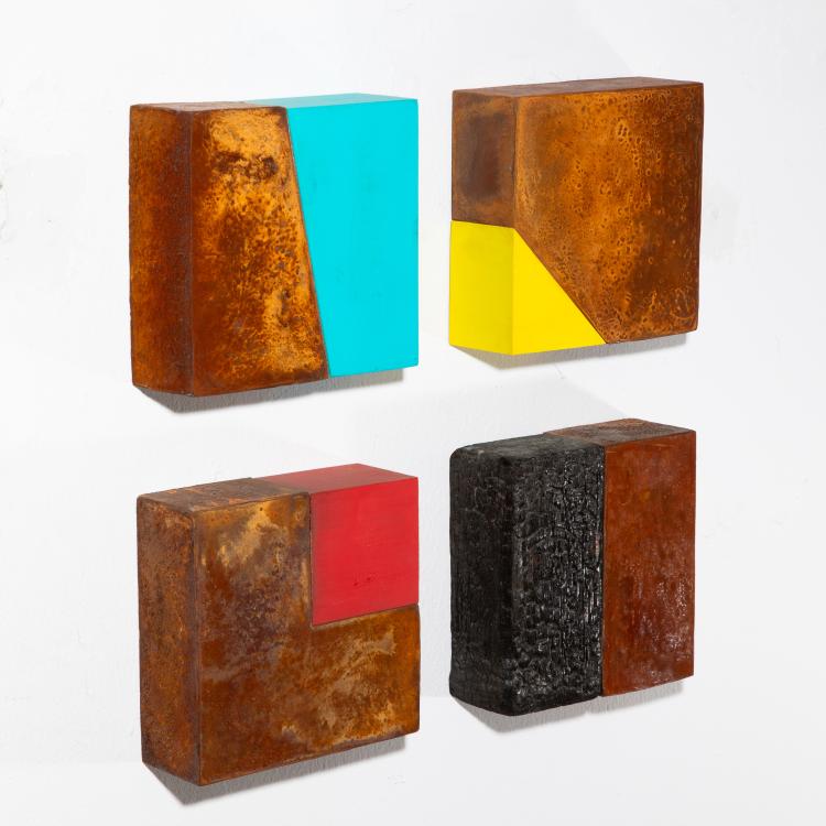 Hauptbild zu Objekt, Ohne Titel (Rostbild), 1992/94, K-16B 432