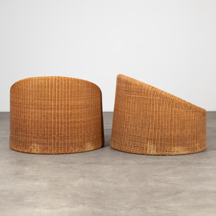 Bild 3 zu Objekt, 2 Sessel Modell Elefantenfu&szlig; / Juttu, Eero Aarnio, ASKO, K-16B 692