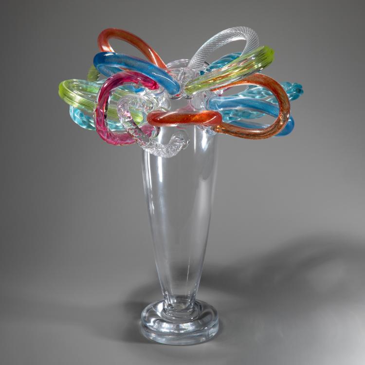 Hauptbild zu Objekt, Vase 'Belle de Cr&eacute;cy', Bořek &Scaron;&iacute;pek, Rosenthal, K-16B 828