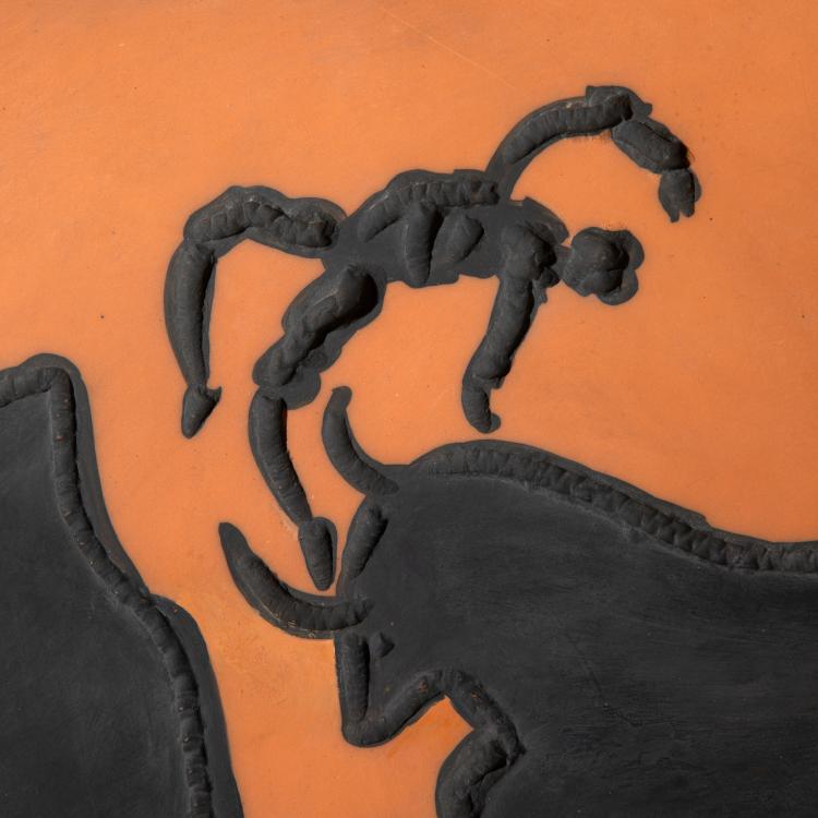 Bild 2 zu Objekt, Gro&szlig;er Teller 'Cogida' aus der Serie 'Tauromachie' 1959, Pablo Picasso, K-16B 366