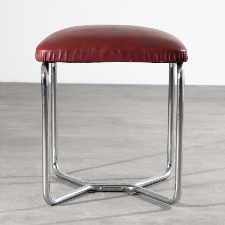 Bild 2 zu Objekt, Hocker Variante Modell B 56, Marcel Breuer, Thonet, K-16B 552