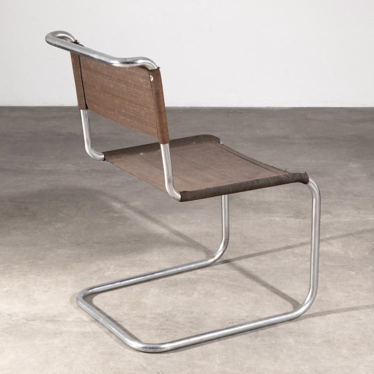 Bild 2 zu Objekt, Freischwinger Stuhl Modell B 33, Marcel Breuer, Thonet, K-16O 14