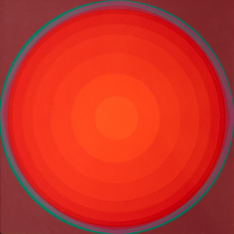 Bild 4 zu Objekt, 'Corona Gelb', 'Variation Rot', 'Quasar Orange', 'Variation Blau', 1970er, Lothar Quinte, K-16B 483