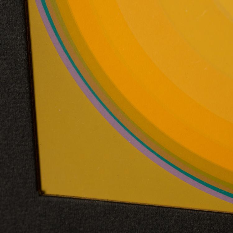 Bild 8 zu Objekt, 'Corona Gelb', 'Variation Rot', 'Quasar Orange', 'Variation Blau', 1970er, Lothar Quinte, K-16B 483