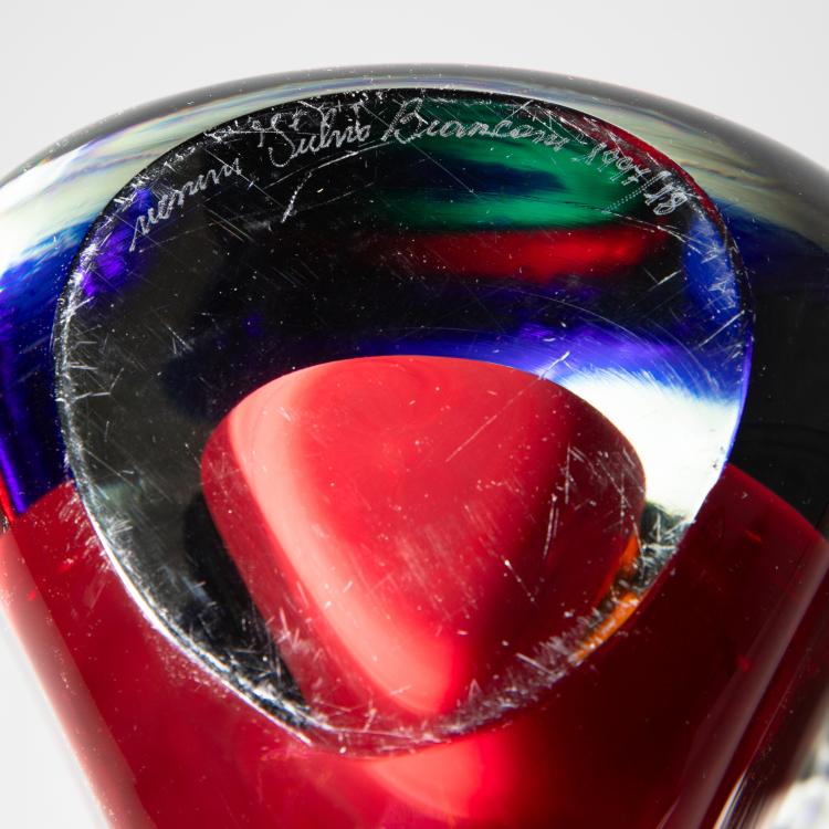 Bild 4 zu Objekt, Vase 'Fasce sommerso', Fulvio Bianconi, Venini, Murano, K-16A 171