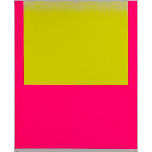 'Gelbes Feld auf Rot', 1967