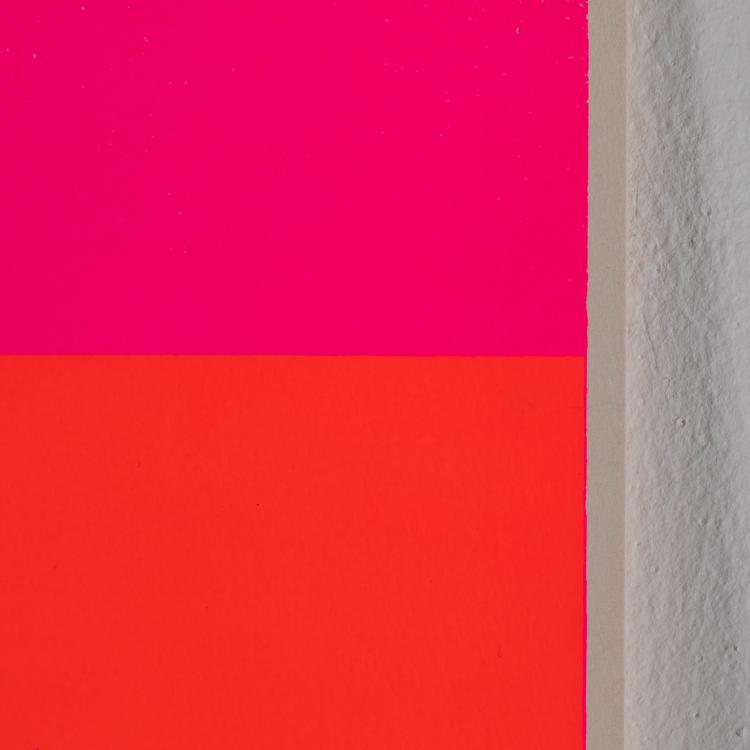 Bild 1 zu Objekt, 'Leuchtrot warm-dunkel bis hell (verlauf)', 1967, Rupprecht Geiger, K-16B 507