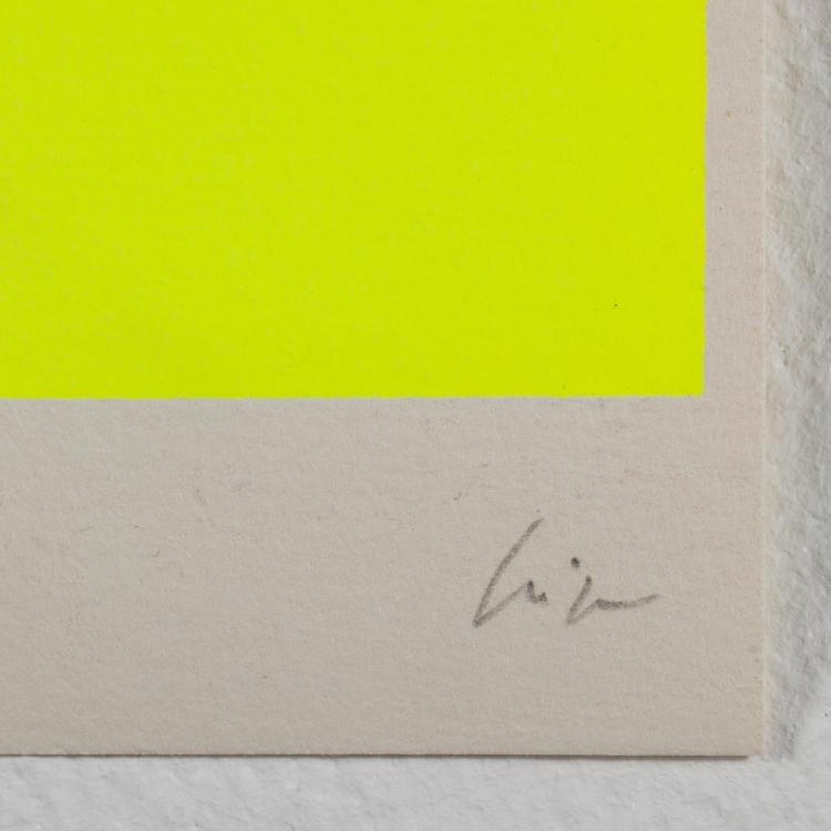 Bild 1 zu Objekt, 'Leuchtrot-orange auf leuchtgelb', Rupprecht Geiger, K-16B 505