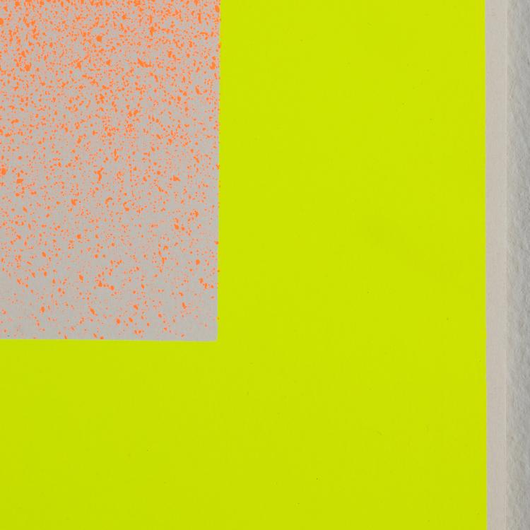 Bild 3 zu Objekt, 'Leuchtrot-orange auf leuchtgelb', Rupprecht Geiger, K-16B 505