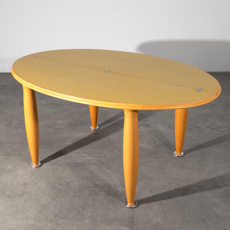 Hauptbild zu Objekt, Konsoltisch / Esstisch aus der Filicudi Serie, Ettore Sottsass, Zanotta, K-16B 762