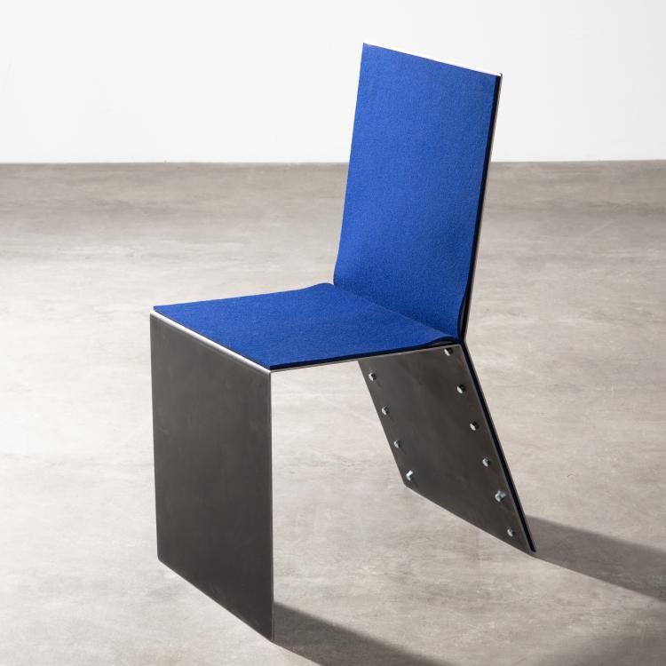 Hauptbild zu Objekt, Stuhl Modell Feltburger, Hermann Becker, Becker Stahlm&ouml;bel, K-16B 842