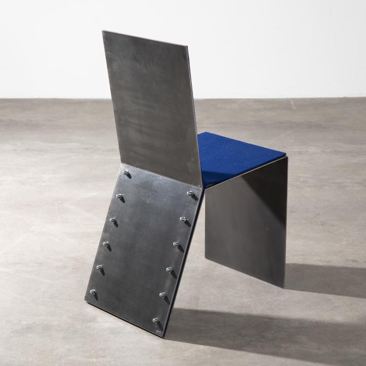 Bild 1 zu Objekt, Stuhl Modell Feltburger, Hermann Becker, Becker Stahlm&ouml;bel, K-16B 842