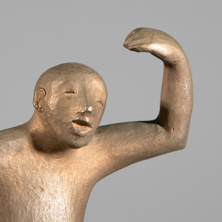 Bild 1 zu Objekt, 'Gest&uuml;rzter', 1970, Kurt Sandweg, K-16B 338