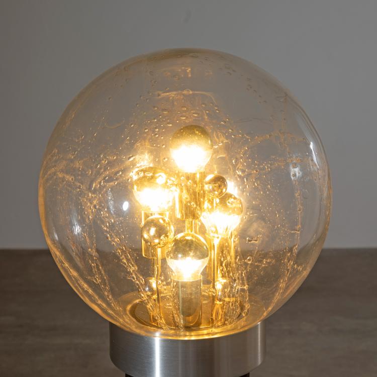 Bild 2 zu Objekt, Space Age Kugelleuchte / Stehleuchte Modell Big Ball, Doria Leuchten, K-16O 79