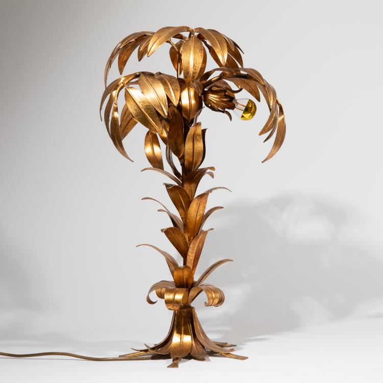 Bild 3 zu Objekt, Table lamp in the shape of a palm tree, Hans K&ouml;gl, Hans K&ouml;gl, K-16O 85