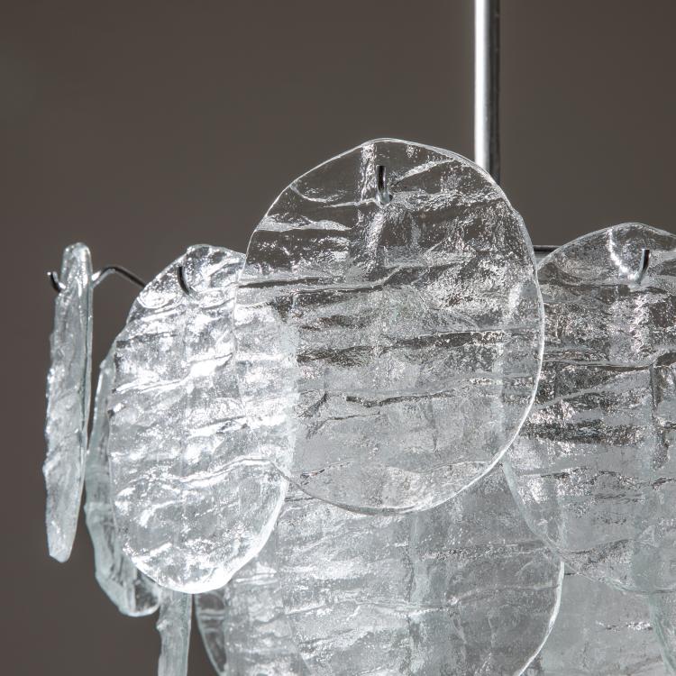 Bild 2 zu Objekt, Eisglas Pendelleuchte, K-16O 55