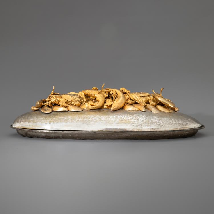 Bild 2 zu Objekt, Gro&szlig;e Servierschale mit Meeresfr&uuml;chten, Franco Lapini, K-16A 137