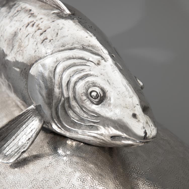 Bild 1 zu Objekt, Servierschale mit Fisch, Franco Lapini, K-16A 140