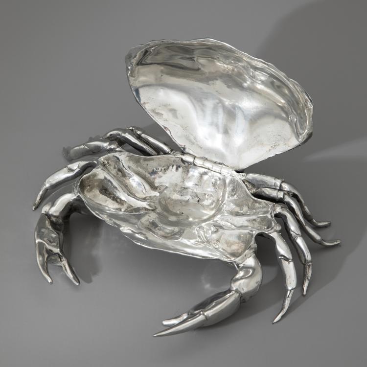 Bild 1 zu Objekt, Kaviarschale in Form einer Krabbe, K-16A 143