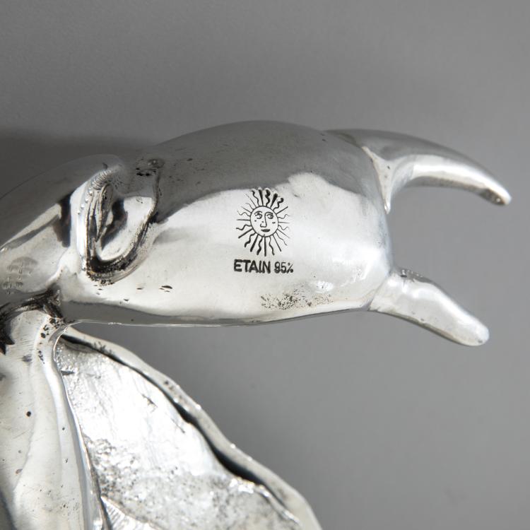 Bild 5 zu Objekt, Kaviarschale in Form einer Krabbe, K-16A 143