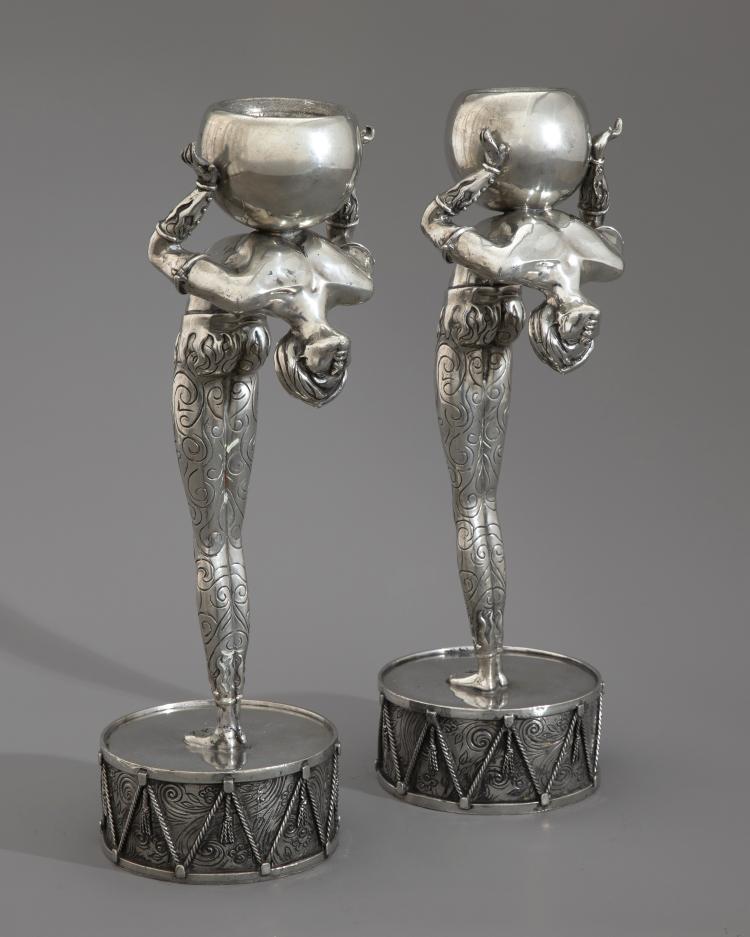 Bild 5 zu Objekt, 2 Kerzenst&auml;nder, K-16A 146