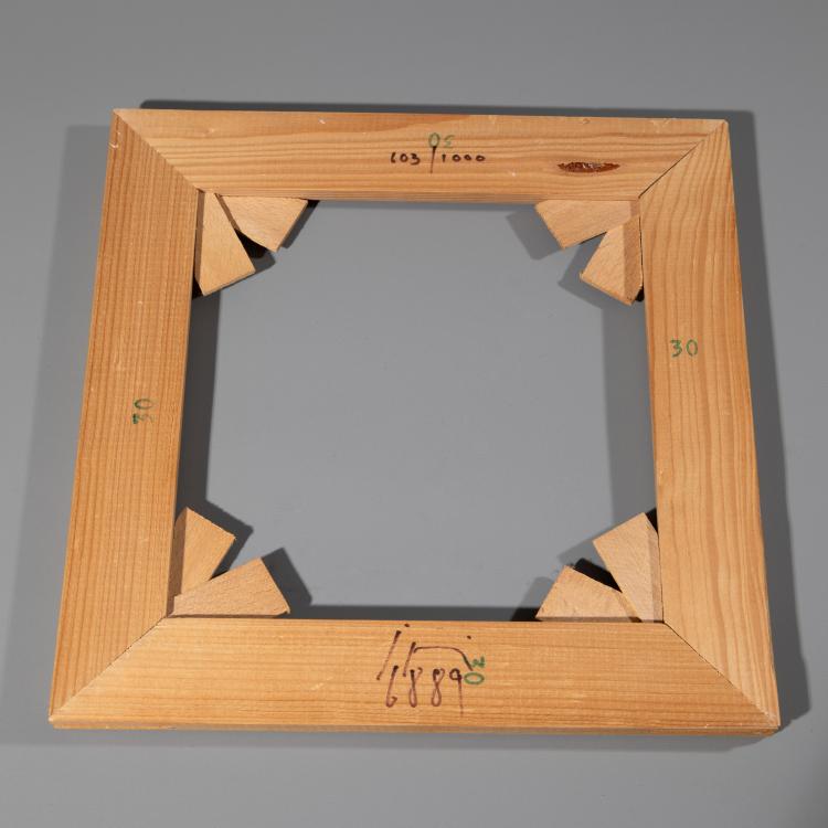 Bild 2 zu Objekt, 'Keilrahmen', 1968-1989, Klaus Wolf (Imi) Knoebel, K-16B 441