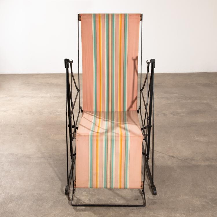 Bild 1 zu Objekt, Sitzmaschine / Schaukelstuhl der 1930er Jahre, Metz & Co., K-16B 627