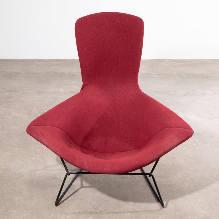 Bild 2 zu Objekt, Lounge Sessel Modell Bird + Ottomane, Harry Bertoia, Knoll International, K-16B 661