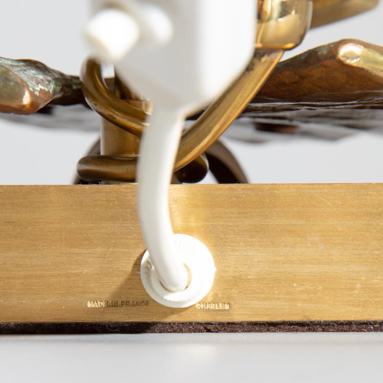 Bild 3 zu Objekt, Tischleuchte Modell Water Lily, Maison Charles, K-16A 75