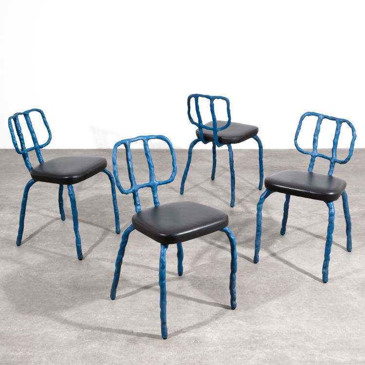 Hauptbild zu Objekt, 4 St&uuml;hle Modell Plain Clay, Maarten Baas, Maarten Baas, K-16B 815