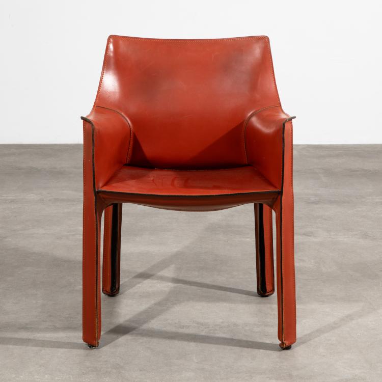 Bild 1 zu Objekt, 4 Armlehnst&uuml;hle Modell CAB, Mario Bellini, Cassina, K-16B 736