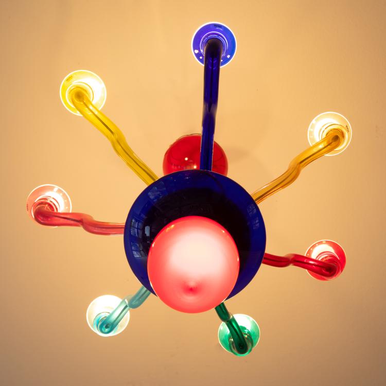 Bild 1 zu Objekt, Kronleuchter / Glasl&uuml;ster Modell Gaia, &Ouml;rni Halloween, VeArt, K-16B 747