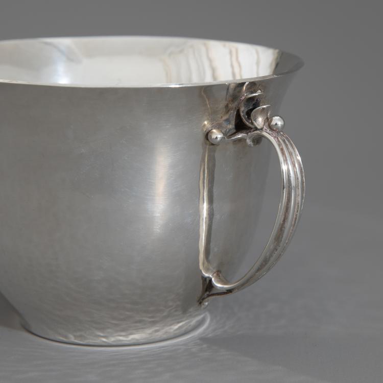 Bild 1 zu Objekt, Zuckerschale, Modell '456 A', Harald Nielsen, Georg Jensen, K-16A 126
