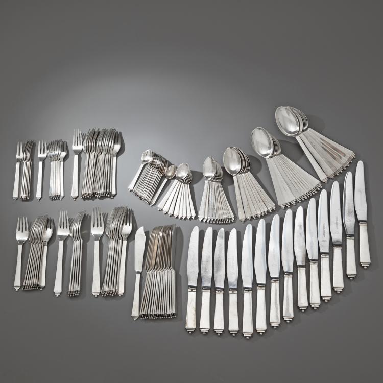 Hauptbild zu Objekt, Besteck, Modell 'Pyramide', Harald Nielsen, Georg Jensen, K-16A 125