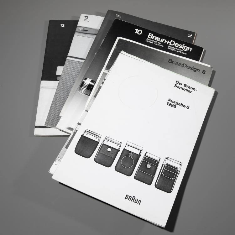 Bild 2 zu Objekt, Collection of magazines Der Braun Sammler, Braun + Design, Design + Design and Braun advertising material, Braun, K-15O 76
