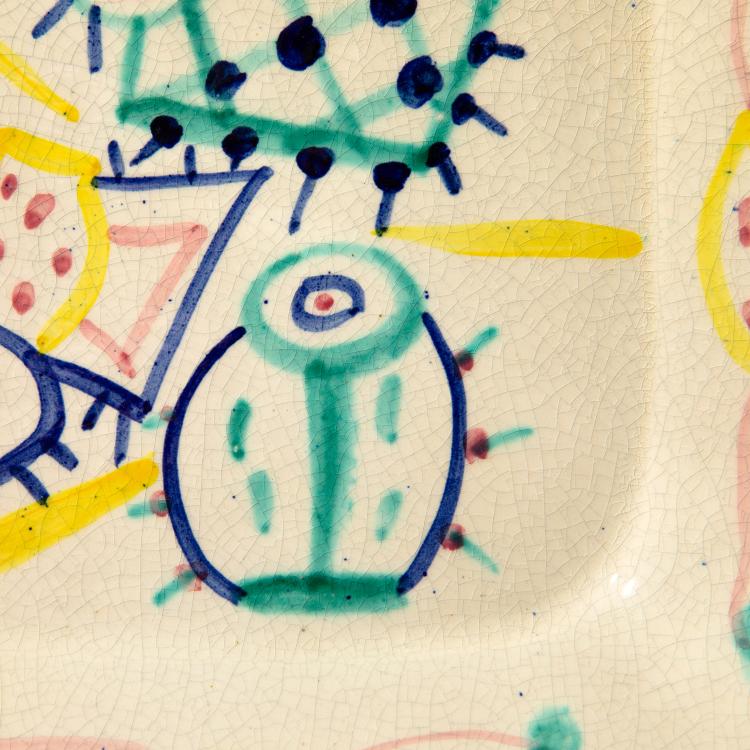 Bild 1 zu Objekt, Gro&szlig;er Teller 'Fruits de Provence', Pablo Picasso, Madoura, K-16B 374