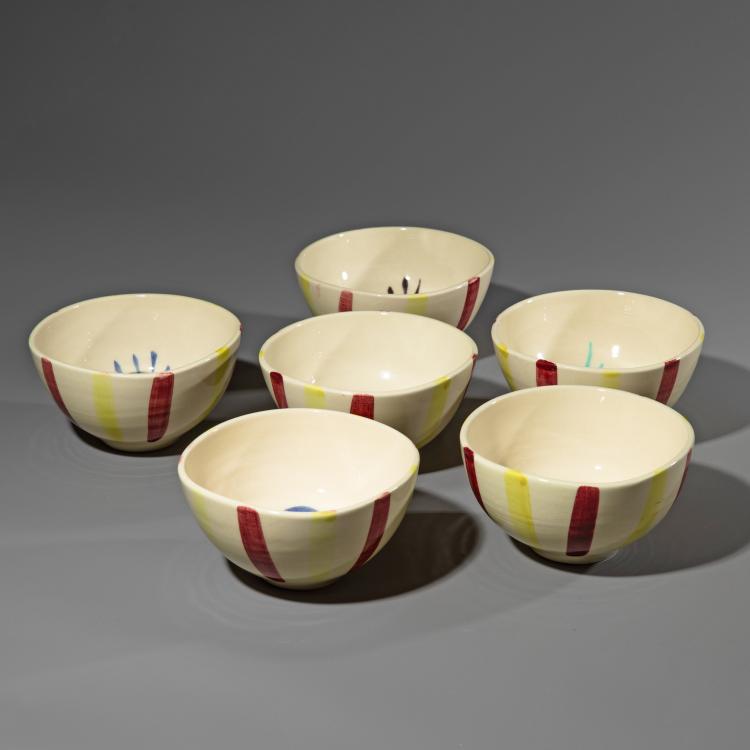 Bild 1 zu Objekt, 6 Schalen 'Fruits de Provence', Pablo Picasso, Madoura, K-16B 375