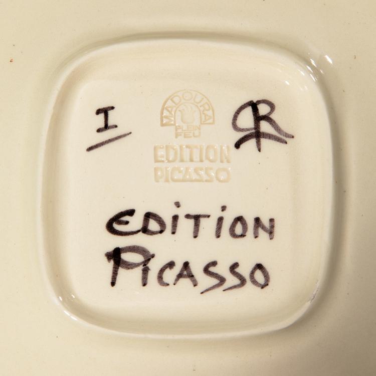 Bild 4 zu Objekt, 6 Teller 'Fruits de Provence', Pablo Picasso, Madoura, K-16B 377