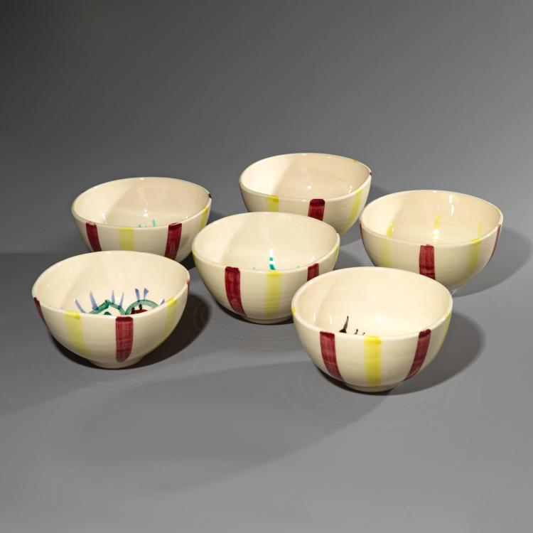 Bild 1 zu Objekt, 6 Schalen 'Fruits de Provence', Pablo Picasso, Madoura, K-16B 378
