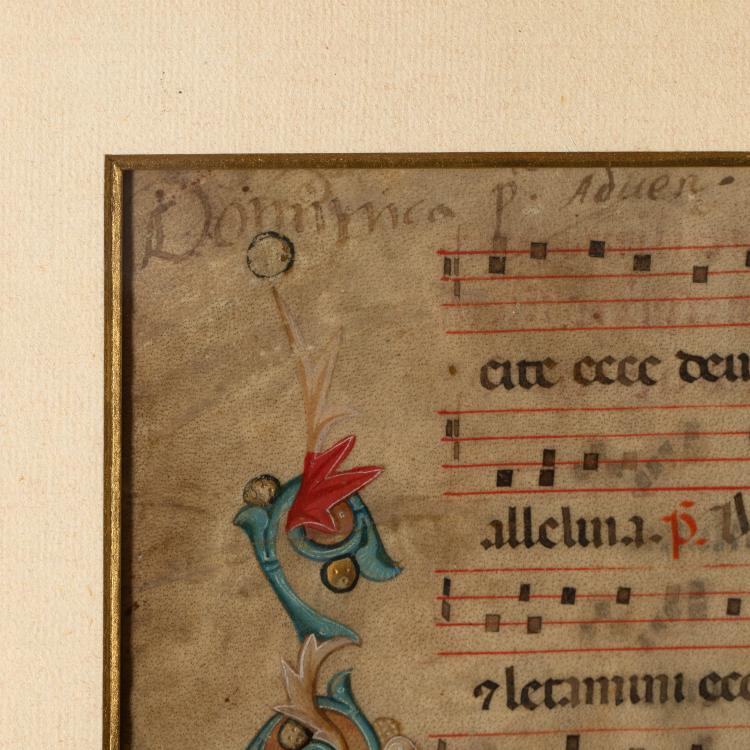 Bild 4 zu Objekt, Antiphonale-Handschrift, K-16B 302