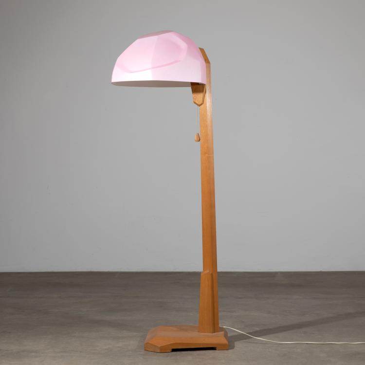 Hauptbild zu Objekt, Anthroposophical floor lamp, Rudolf Steiner (surroundings), Rudolf D&ouml;rfner, Dornach (Schirm), K-16B 565