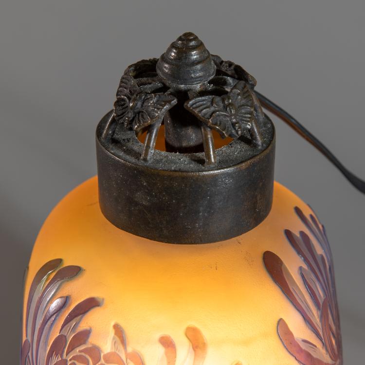 Bild 2 zu Objekt, Veilleuse 'Chrysanth&egrave;mes', 1908-14, Gall&eacute;, Nancy, K-16A 165