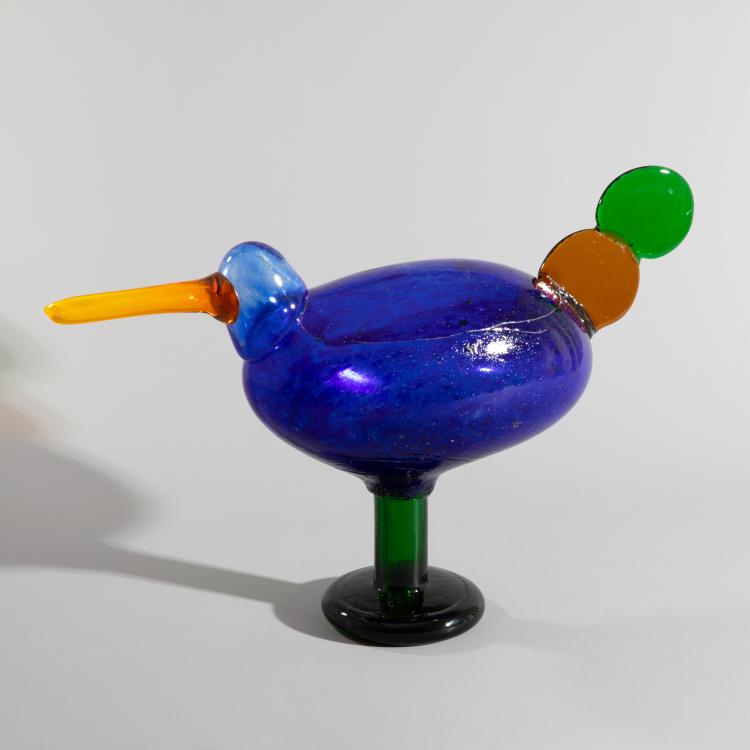 Hauptbild zu Objekt, Vogel 'Kiikkuri', Oiva Toikka, Nuutaj&auml;rvi, Notsj&ouml;; Iittala, Kalvola, K-16A 189