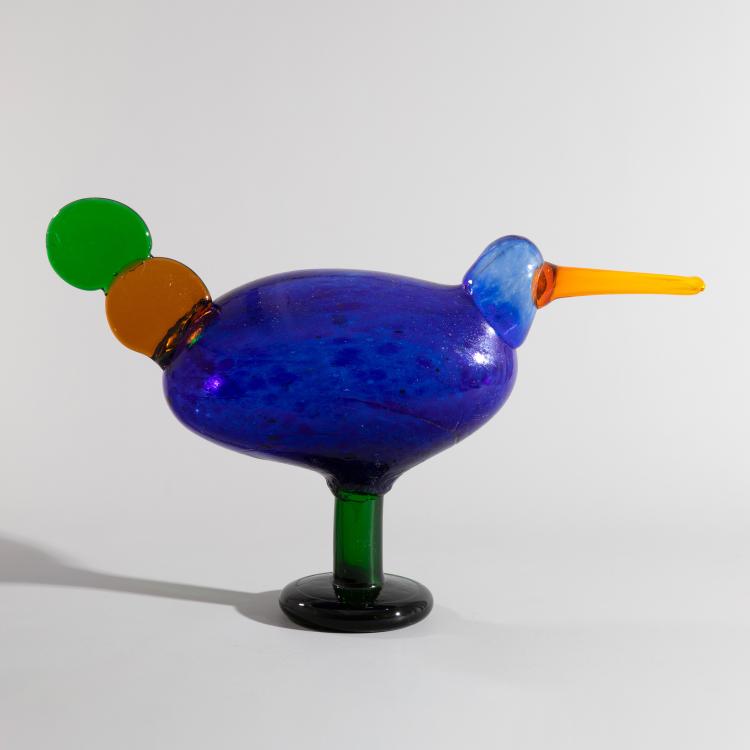 Bild 2 zu Objekt, Vogel 'Kiikkuri', Oiva Toikka, Nuutaj&auml;rvi, Notsj&ouml;; Iittala, Kalvola, K-16A 189